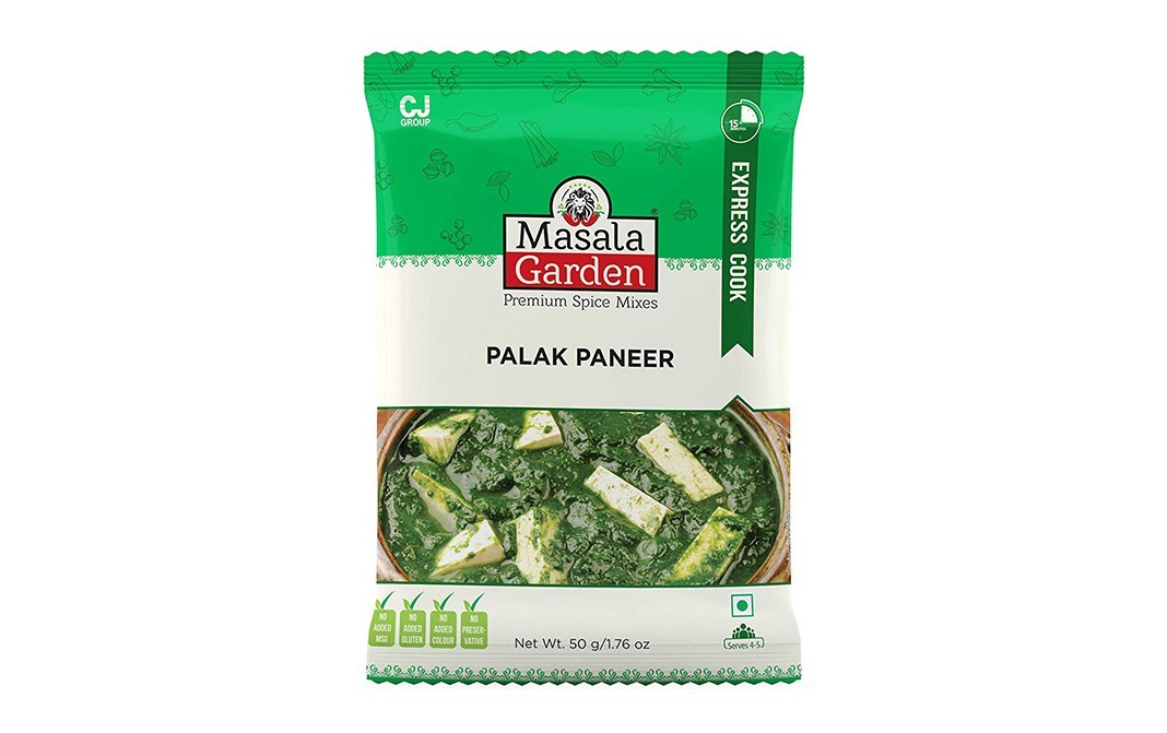 Masala Garden Palak Paneer    Pack  50 grams